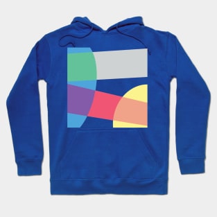 Colorful Abstract Geometry Lines Hoodie